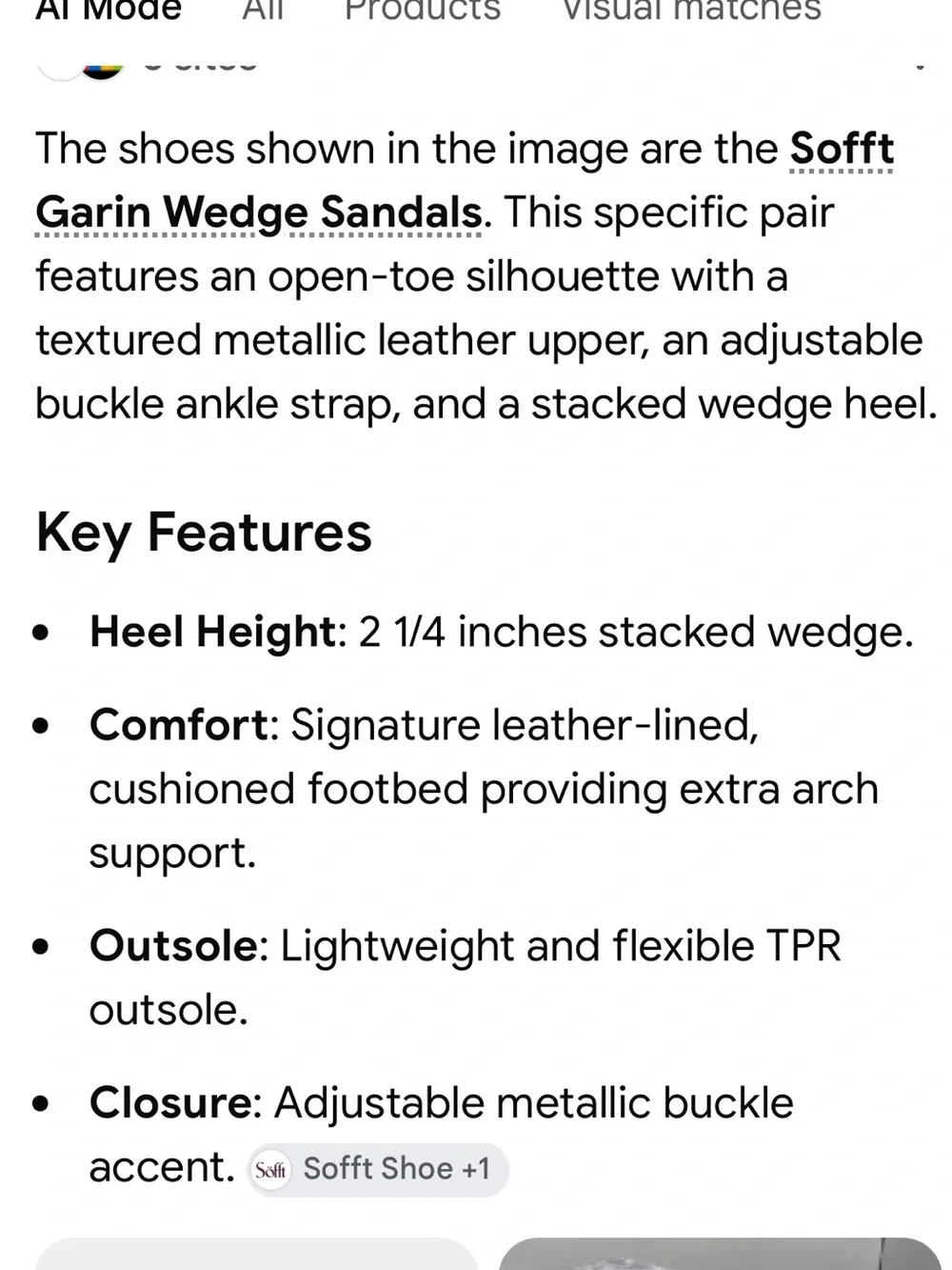 Sofft stylish metallic